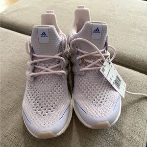 Adidas Light Purple Ultraboost Athletic Shoes